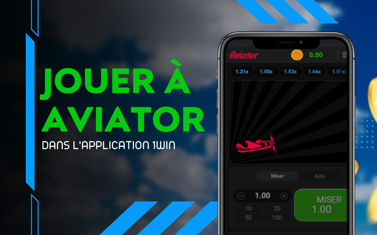 Vous pouvez jouer à Aviator n'importe où grâce à l'application mobile.