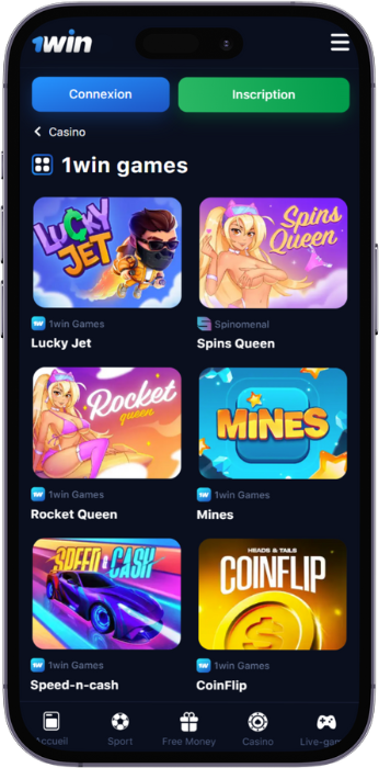 Capture d'écran de Lucky Jet 1win game search